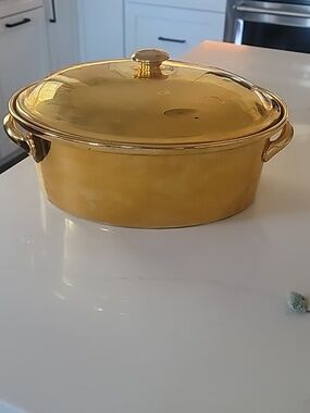 Vintage Hall "Golden Glo" Casserole Dish
